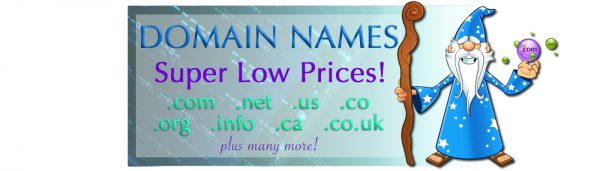 Super Low Domain Name Prices